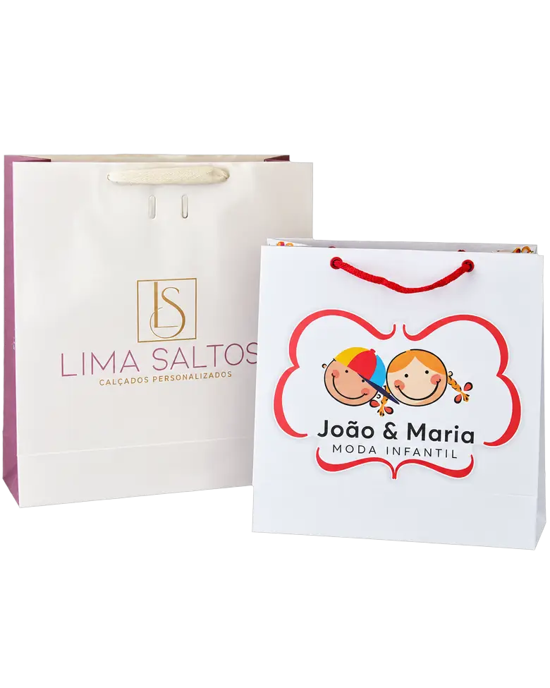 Sacola personalizada Ventura, produzida pela New Times